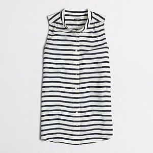 J.Crew FACTORY PRINTED DRAPED TANK